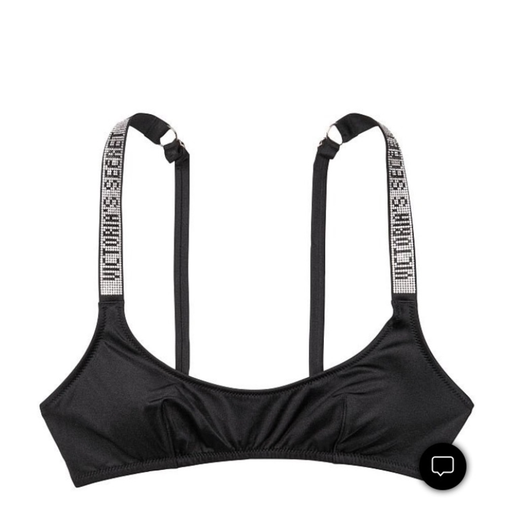 Victoria’s Secret shine strap Tulum swim top. NWT